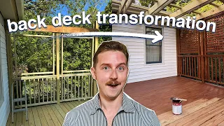 Turning My Basic Back Deck Into an Outdoor Room