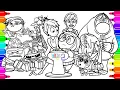 Inside Out 2 Coloring Page Satisfying Coloring All Emotions Inside Out 2 NCS Music