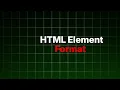 HTML Elements