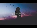 Art Of Letting Go-Mikaila (Lyrics Video)