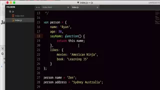 Javascript Tutorial Part Javascript object basics part two PROACTIVE Tutorial