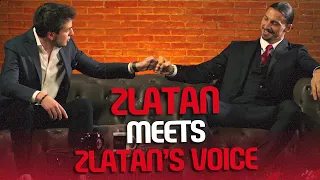Ibrahimovic Zlatan meets Zlatan s voice