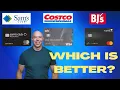 Sam s Club vs Costco vs BJs Credit Card Review
