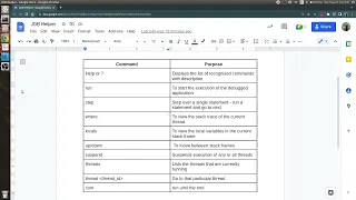 JDB Tutorial