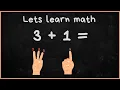 Learn and Practice math Addition plus using fingers for Kindergarten and Grade 1 kids