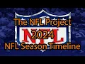 The NFL Project 2024 NFL Season Timeline