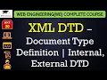 L20 XML DTD - Document Type Definition Internal External DTD with example Web Technology