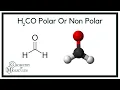 Is H2CO Polar of Non-Polar Formaldehyde