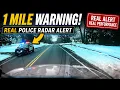 Escort MAX 360c MKII Radar Detector Test 1-Mile Warning