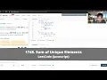 How to Solve 1748 Sum of Unique Elements on LeetCode - Javascript