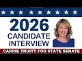 Bradford Brooks interview with 14th District Senate candidate Carrie Truitt