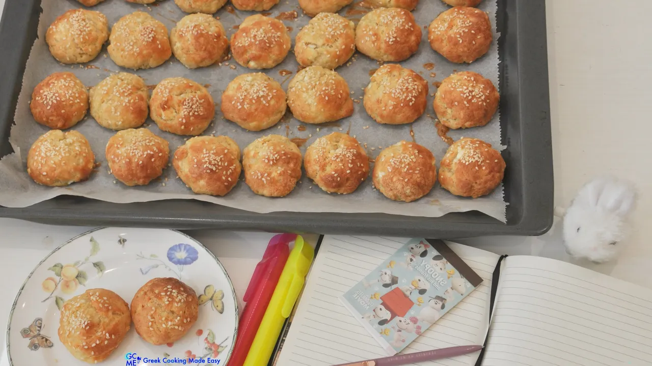 Greek Cheese Balls in 5 w/ Yogurt (no fillo) -     5 ( )