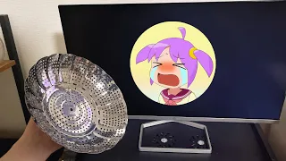 アニメの「もうこりごりだ～」のアレを蒸し器で再現