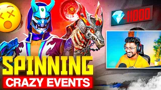 Naa Logo Bundles Tirigi Ochesai Enti Game Loki..!! 😨 Spinning All New Events In FF - FF Telugu - MBG