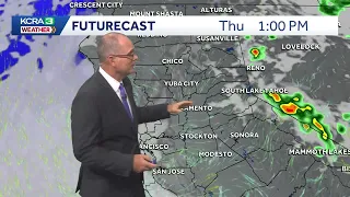 NorCal forecast Chance for lightning increases fire danger Thursday