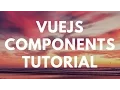 Vue js Tabs tutorial using Components