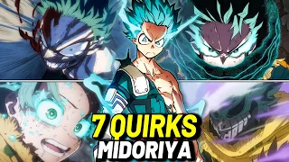 TODAS AS 7 INDIVIDUALIDADES DO MIDORIYA RANQUEADAS (BOKU NO HERO | MY HERO ACADEMIA)