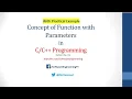 Function Parameters and Arguments Functions with Parameters Tutorial in Hindi Urdu