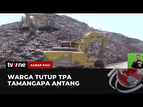 Ratusan Warga Tutup Paksa TPA Tamangapa Antang