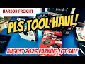 Harbor Freight Parking Lot Sale Haul August 2026