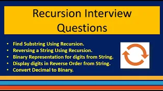 Interview Questions Recursion Python Coding