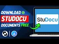 How to Download Studocu Documents For Free 2025 New Method