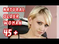 Choose me Attractive Beautiful Natural Older Women Over 45 Stockings Lingerie High heels