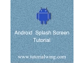 tutorialwing android splash screen tutorial output