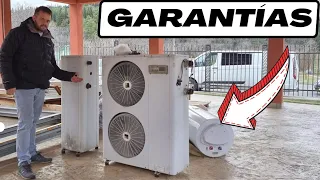 Garantías AEROTERMIA, bombas de calor, aire acondicionado, calderas de gas y gasoil, fotovoltaica.