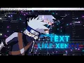Free Project File Text Like Xenoz - After Effects Tutorial