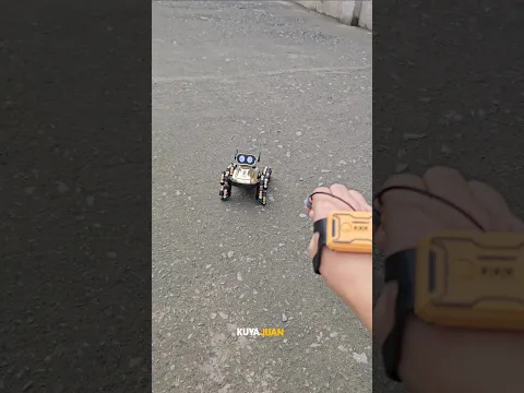Robot Dog Toy for kids Eight-Wheel  Mechanical Dog with Gesture #RobotDogToy #RemoteControlToy