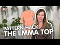 Pattern Hack the Emma Top Create a Longer Gathered Version