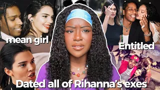 KENDALL JENNER is a MEAN GIRL. RIHANNA HATES HER (Jealousy,boyfriends & entitled)