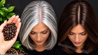Suffering From Gray Hair? 😱 Don't Dye It Yet! ✋ Try These 2 Recipes First! 🔥