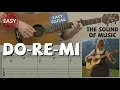 Do-Re-Mi / The Sound of Music (Easy Guitar) [Notation + TAB]