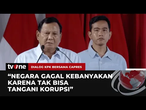 Prabowo: Pemimpin Harus Berikan Contoh dalam Pemberantasan Korupsi