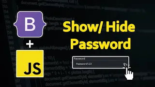Bootstrap 5 Toggle Visibility Password with JavaScript