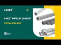 Top 6 Electrical Conduit Types and Their Applications