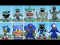 EVOLUTION OF ALL POPPY PLAYTIME CHATER 3 MECHATITAN CORN VS EVOLUTION OF SONIC BLUE in Garrysmod