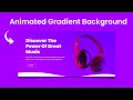 How To Create Animated Gradient Background Using Elementor DCreato Academy