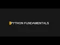 Python Fundamentals Course Promo