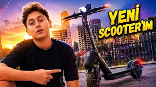 YENİ ELEKTRİKLİ SCOOTERIM !! Segway Max G3