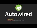 Spring Tutorials - 7 Autowired Annotation