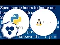 How to make python script to give sudo prompt my password