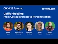 Uplift Modeling From Causal Inference to Personalization - CIKM 2023 Tutorial