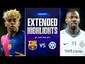 Barcelona vs Inter Extended Highlights UCL Semi-final Leg 1 CBS Sports Golazo