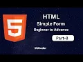 html simple form Get Post method