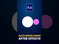 Auto resize shapes in after effects
