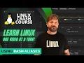 Linux Crash Course - Bash Aliases