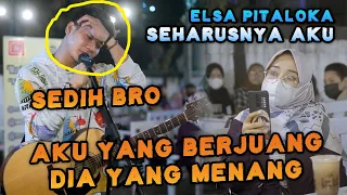 Download Seharusnya Aku - Elsa Pitaloka (Cover) by Tri Suaka MP3